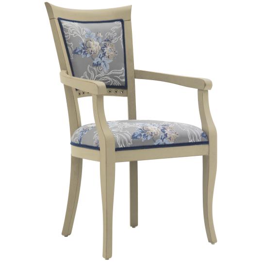 klasicky kreslo bukove calunene nabytok luxus vila caluneny restauracia obyvacia kuchyna nabytok kvalitny oblukovy opierka chrbta taliansky malovany.jpg